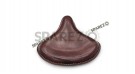 For Royal Enfield Classic 650 Front Rider American Type Solo Seat Antique Brown - SPAREZO